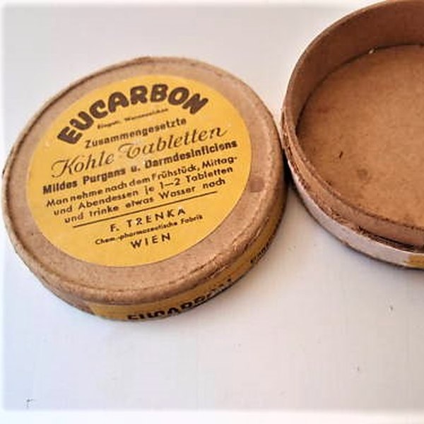 History - Eucarbon box carton WW2