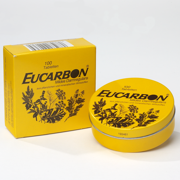 Eucarbon history - brand tin 1960